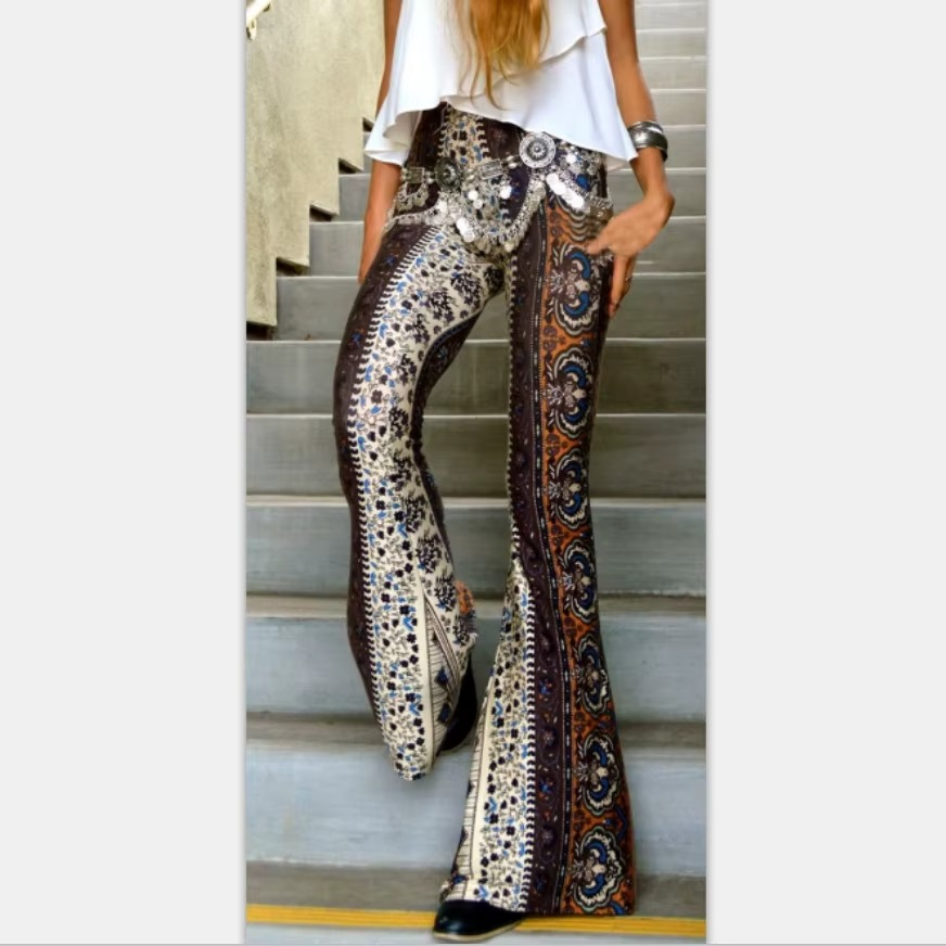 Nomad Spirit™ | Flared Pants – Desert Dream