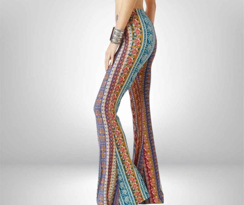 Festival Spirit™ | Flared Pants – Colorful Vibes