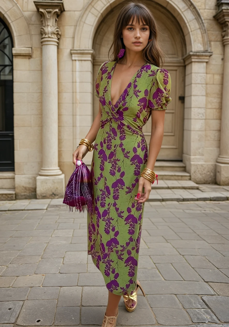 Jurken met Floral Print