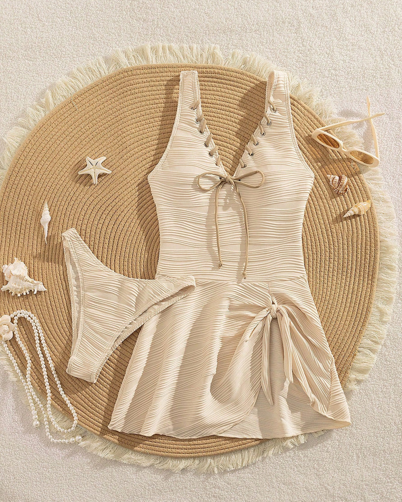 Zwemmen Beige Baddrak
