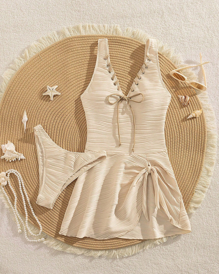 Zwemmen Beige Baddrak