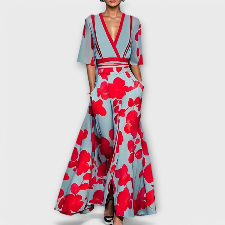 Elegante Gebloemde Jurk