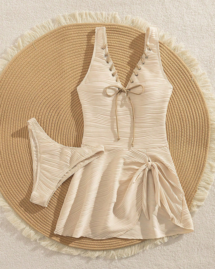 Zwemmen Beige Baddrak