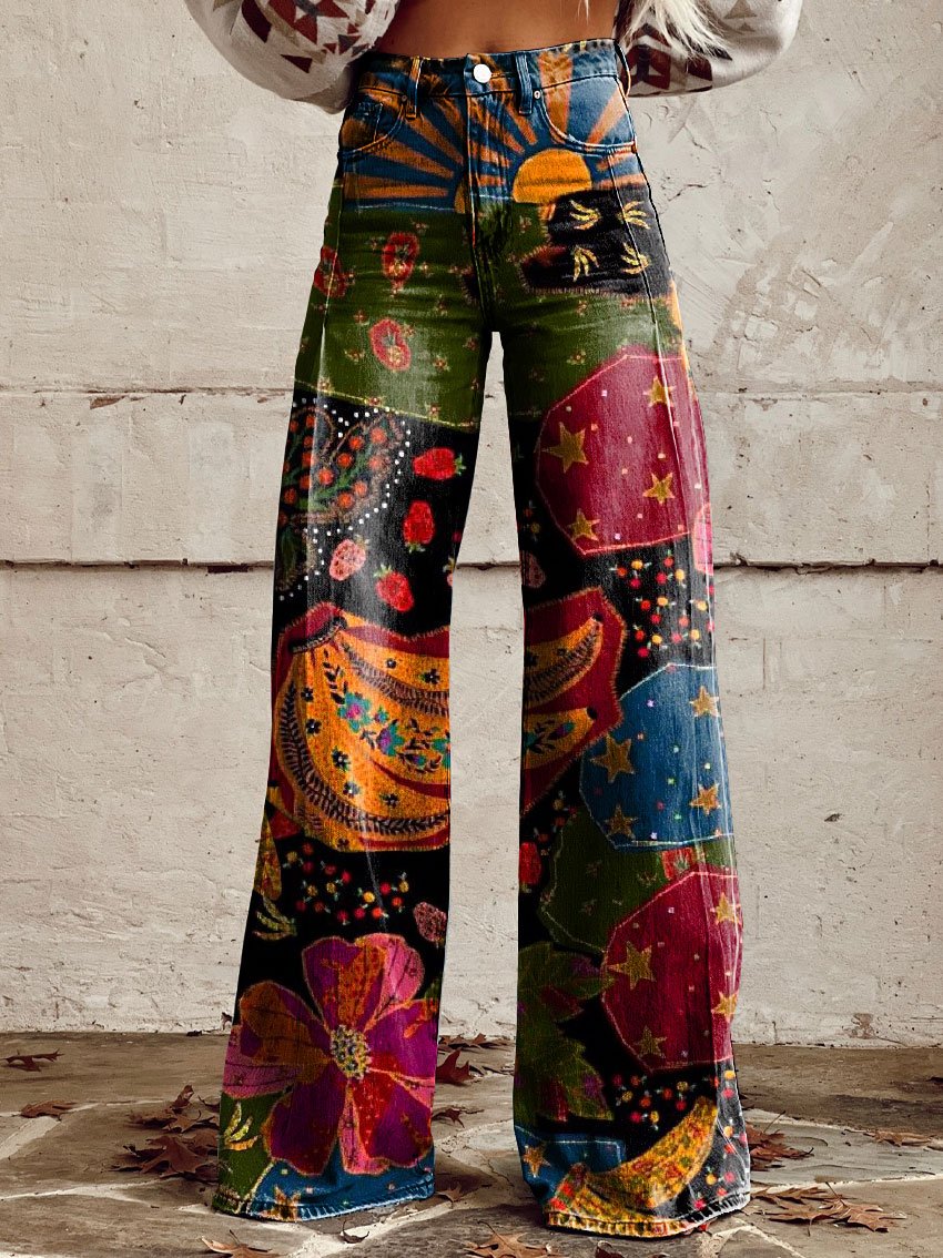 Boho Vintage Broek