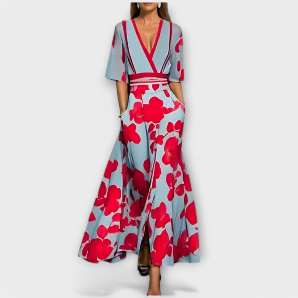 Elegante Gebloemde Jurk