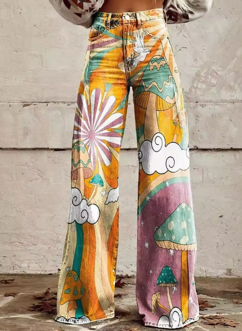Boho Vintage Broek
